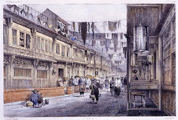 十八世纪广州口岸图片